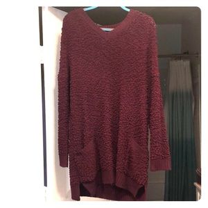 Cranberry Popcorn Sweater